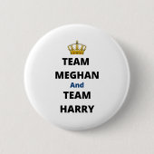 Team Meghan und Team Harry Button (Vorderseite)