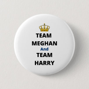 Team Meghan und Team Harry Button