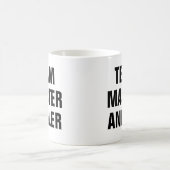 Team-Meister-Angler Kaffeetasse (Mittel)