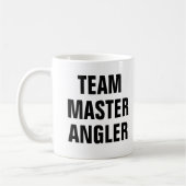 Team-Meister-Angler Kaffeetasse (Links)