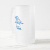TEAM-MEISTERWERK-TASSE MATTGLAS BIERGLAS (Vorderseite Links)