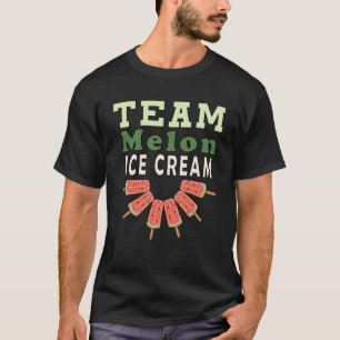 Team Melon Ice Cream Melon Kostüm T-Shirt