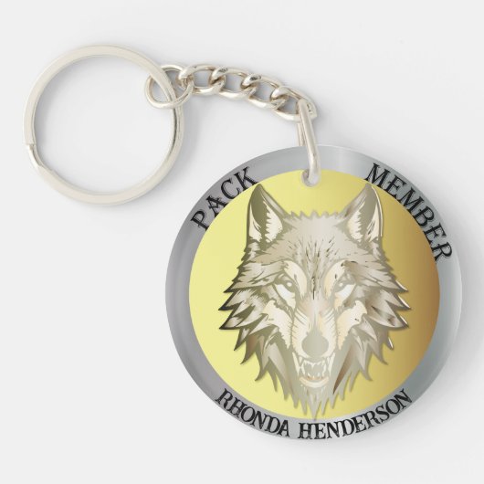 Team Member Award, "Pack Member" Schlüsselanhänger (Vorderseite)