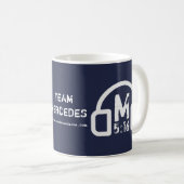 Team-Mercedes-Kaffee-Tasse Kaffeetasse (VorderseiteRechts)