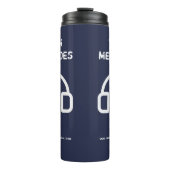 Team-Mercedes-Thermaltrommel Thermosbecher (Vorderseite)