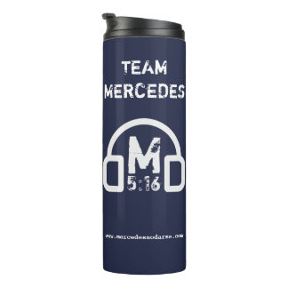 Team-Mercedes-Thermaltrommel Thermosbecher