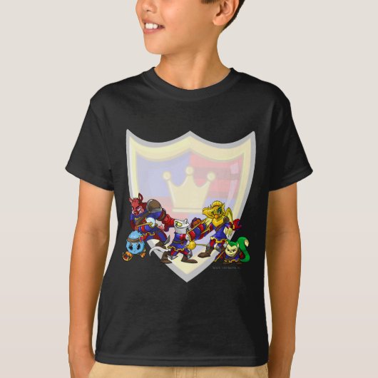 Team Meridell Gruppe T-Shirt (Vorderseite)