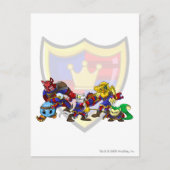 Team Meridell Postkarte (Vorderseite)