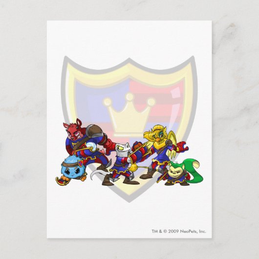 Team Meridell Postkarte (Vorderseite)