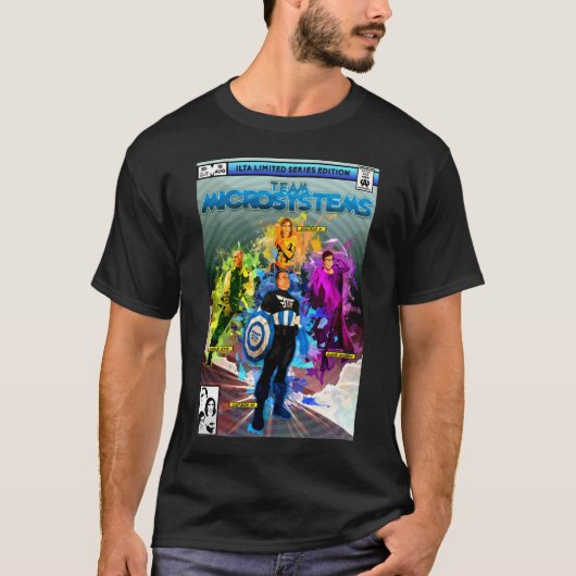 Team-Mikrosystems-Comic #1 T-Shirt (Vorderseite)