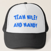 TEAM MILEY UND MANDY TRUCKERKAPPE (Vorderseite)