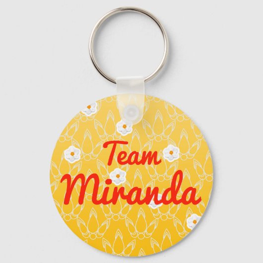 Team Miranda Schlüsselanhänger (Vorderseite)