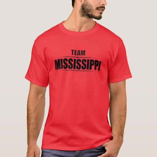 TEAM MISSISSIPPI T-Shirt (Vorderseite)