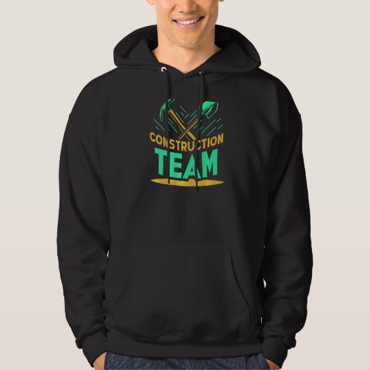 Team-Mitarbeiter-Team-Team-Arbeit Hoodie (Vorderseite)