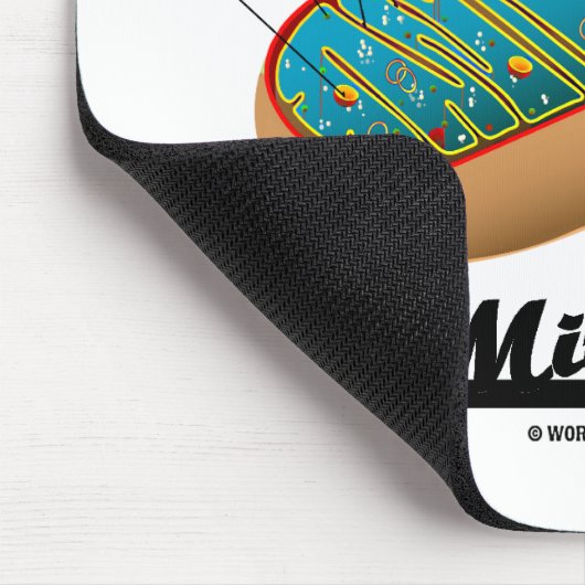 Team Mitochondria Mitochondrion Spaß Mousepad (Ecke)