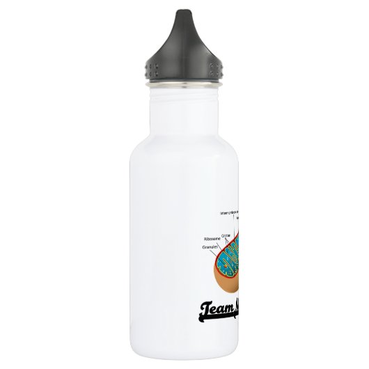 Team-Mitochondrien (Mitochondrion Spaß) Trinkflasche (Links)