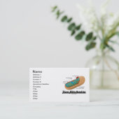 Team-Mitochondrien (Mitochondrion Zellen-Energie) Visitenkarte (Stehend Vorderseite)