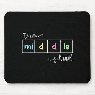 Team Mittelschulgruppe Mittelschullehrer Mousepad