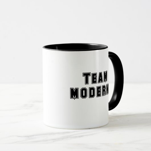 Team Moderna Tasse (VorderseiteRechts)