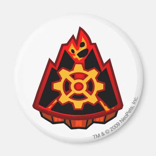 Team-Moltara-Logo Magnet (Vorne)