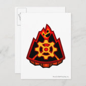 Team-Moltara-Logo Postkarte (Vorne/Hinten)