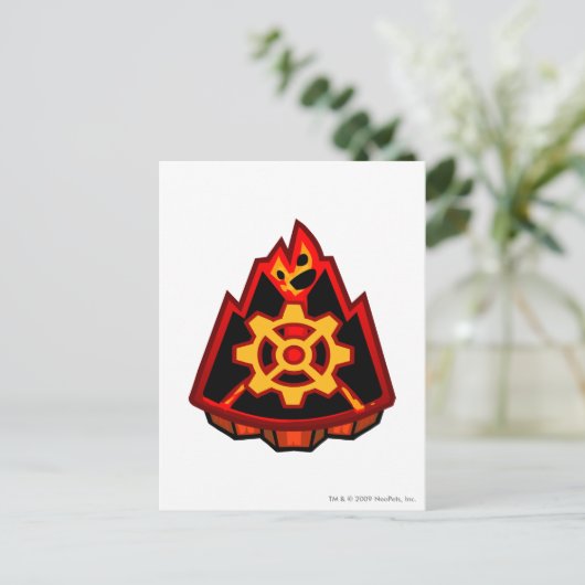 Team-Moltara-Logo Postkarte (Stehend Vorderseite)