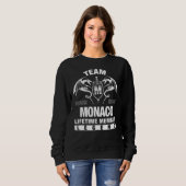 Team Monaco Lifetime Mitglied Sweatshirt (Vorne ganz)