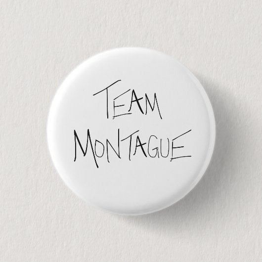 Team Montague Button (Vorderseite)