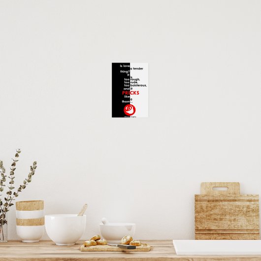 TEAM MONTAGUE! POSTER (Küche)