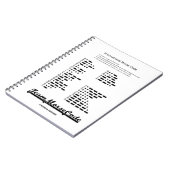 Team Morse Code (Kommunikationspunkte & Bindestric Notizblock (Linke Seite)