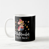 Team Mouse Nutcracker Weihnachts-Tanz Spaß Soldier Kaffeetasse (Links)