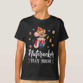 Team Mouse Nutcracker Weihnachts-Tanz Spaß Soldier T-Shirt (Vorderseite)