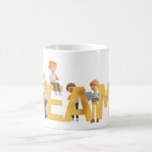 TEAM Mug – Fun & Motivational Design Kaffeetasse (Mittel)