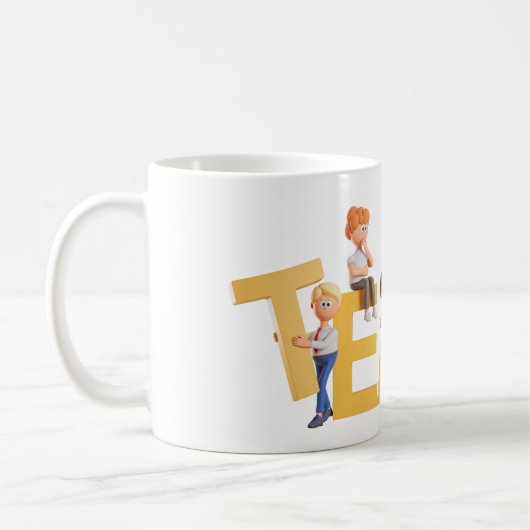 TEAM Mug – Fun & Motivational Design Kaffeetasse (Links)