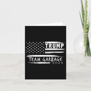 Team Müll für Trump 2024 Müll für Trump Wählen Karte