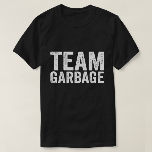 Team Müll für Trump T-Shirt Trump Anhänger 2024 (Design vorne)