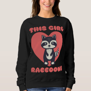 Team Müllkatze Panda Tierliebhaber Opossum-Rattenf Sweatshirt