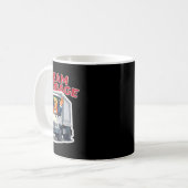 Team Müllwitzig Trump fährt einen Müllwagen D Kaffeetasse (Vorderseite Links)