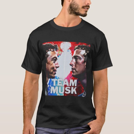 Team Musk T-Shirt (Vorderseite)