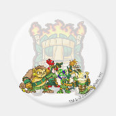 Team Mystery Island Group Magnet (Vorne)