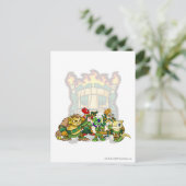 Team Mystery Island Group Postkarte (Stehend Vorderseite)