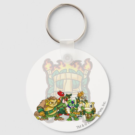 Team Mystery Island Group Schlüsselanhänger (Vorderseite)