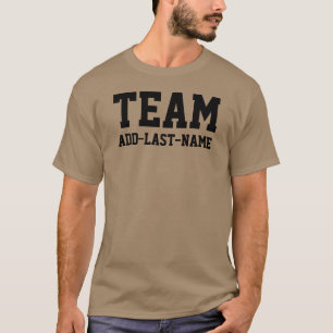 TEAM (Nachname) personifizieren es T-Shirt