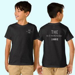 Team Name Family Sports Partys Gameswear T-Shirt