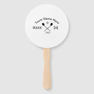 Team Name hier geben Name Nummer Ball Paddle Golf Fächer