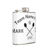 Team Name hier geben Name Nummer Ball Paddle Golf Flachmann (Rechts)
