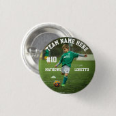 Team Name Player Foto-Nummer und Name Soccer Button (Vorne & Hinten)