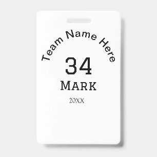 Team Name Spielername Datum Sport Männer  Ausweis
