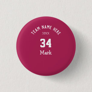 Team Name Spielername Datum Sports Männer Button