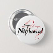 Team NATHANIEL! (heller Knopf) Button (Vorne & Hinten)